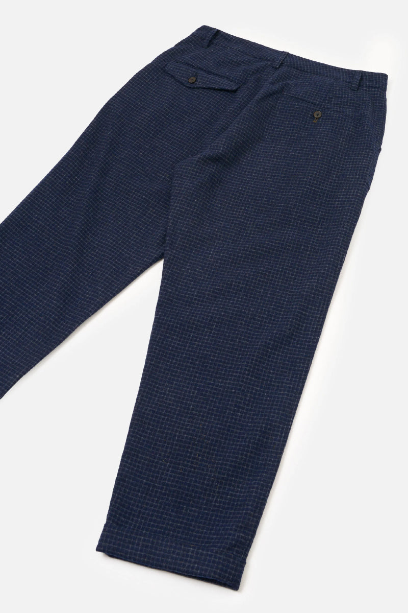 Bobby Wool Mix Super Chino - Navy Mix