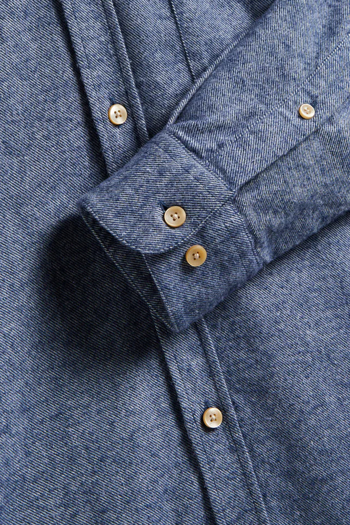 Teca Button-Down Shirt - Indigo