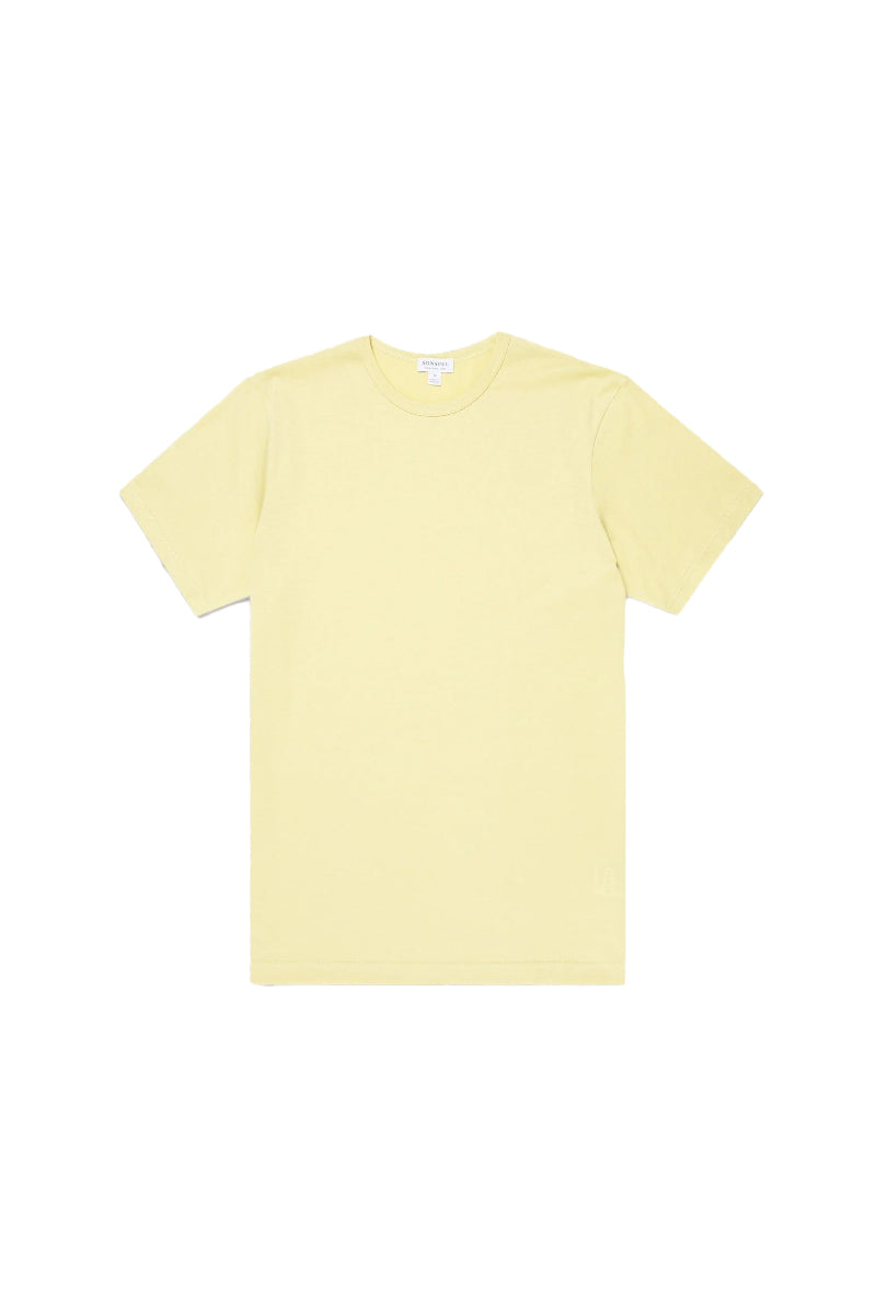Sunspel Supima Cotton Classic Tee - Avocado