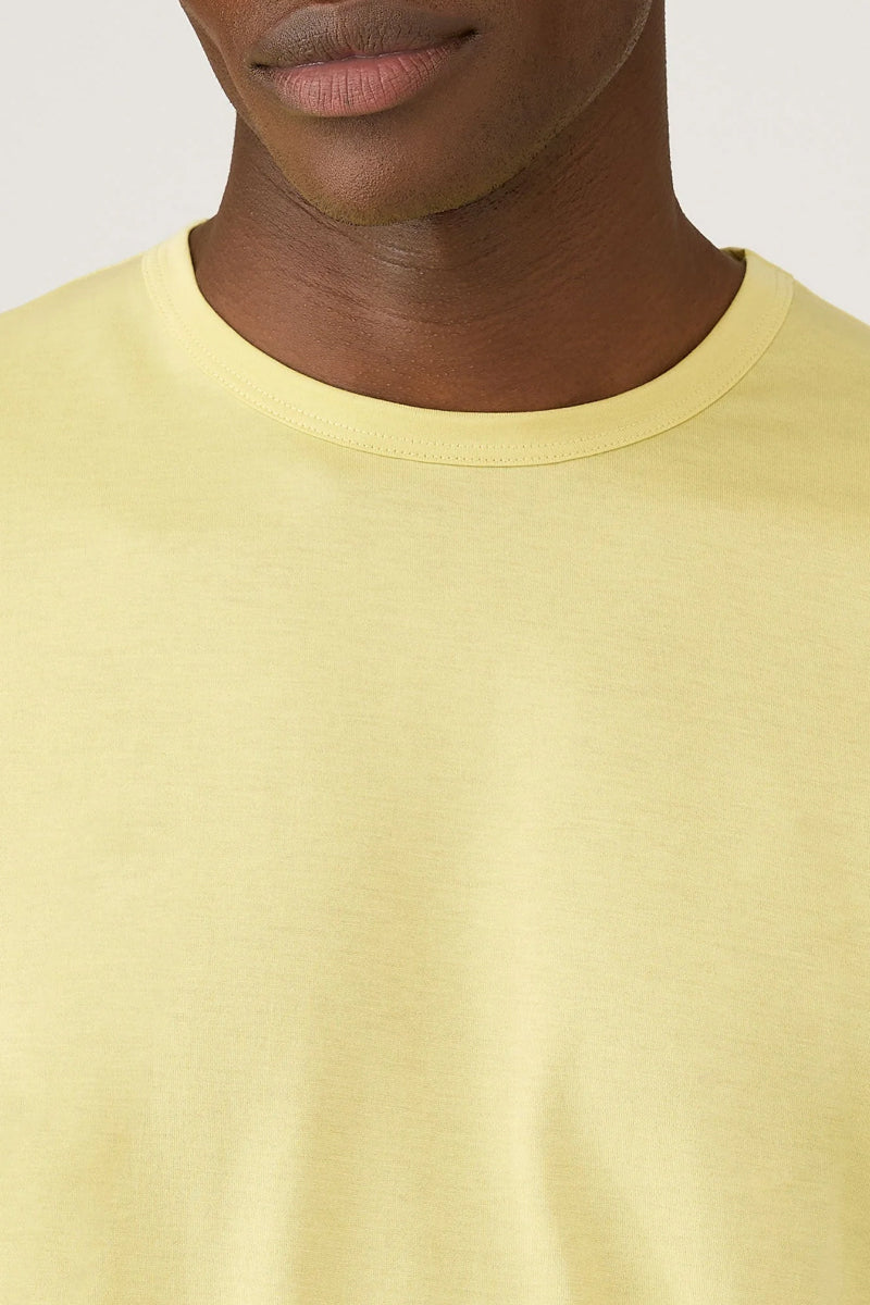 Sunspel Supima Cotton Classic Tee - Avocado