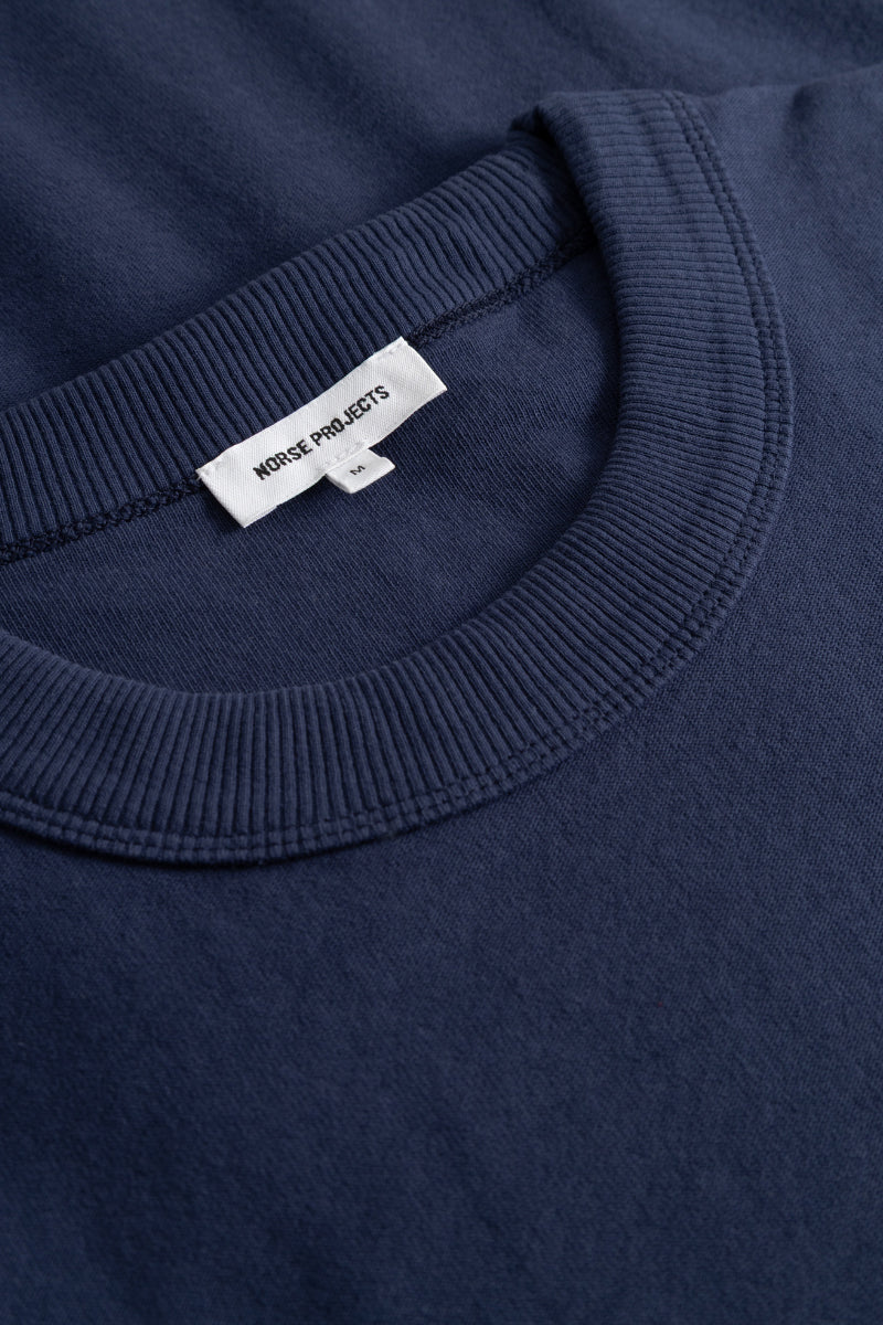 Elmelunde Organic Dry Cotton GMD Tee Shirt - Workwear Blue