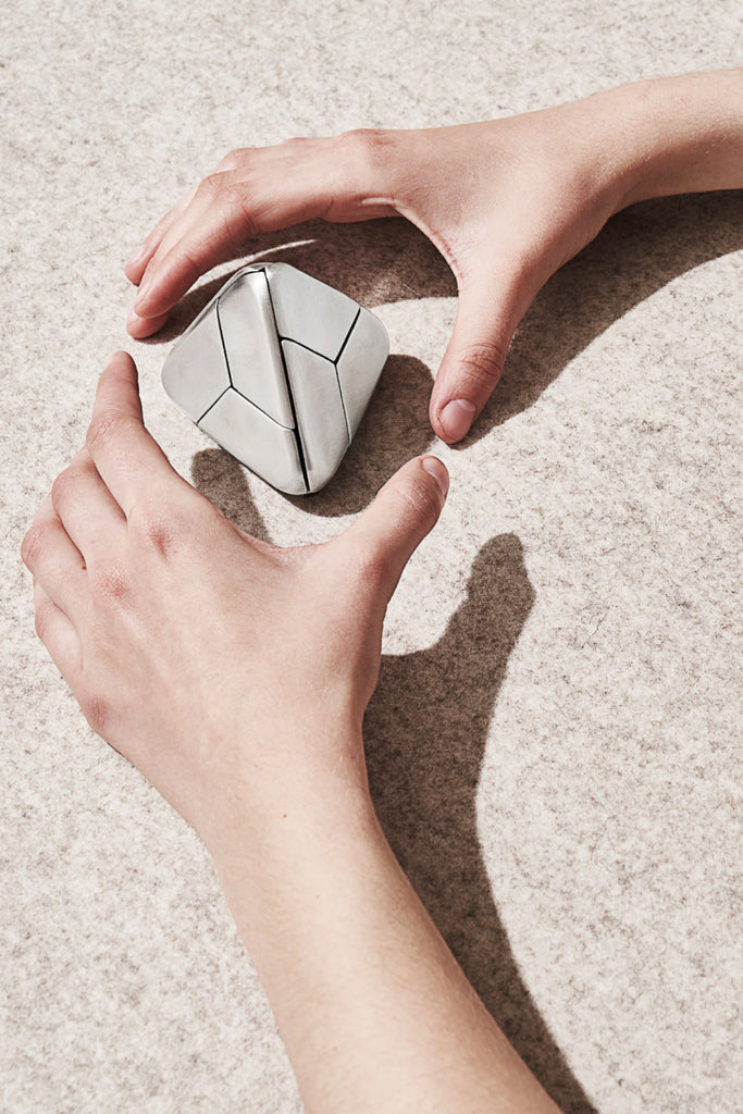 Tetra Puzzle - Stainless Steel