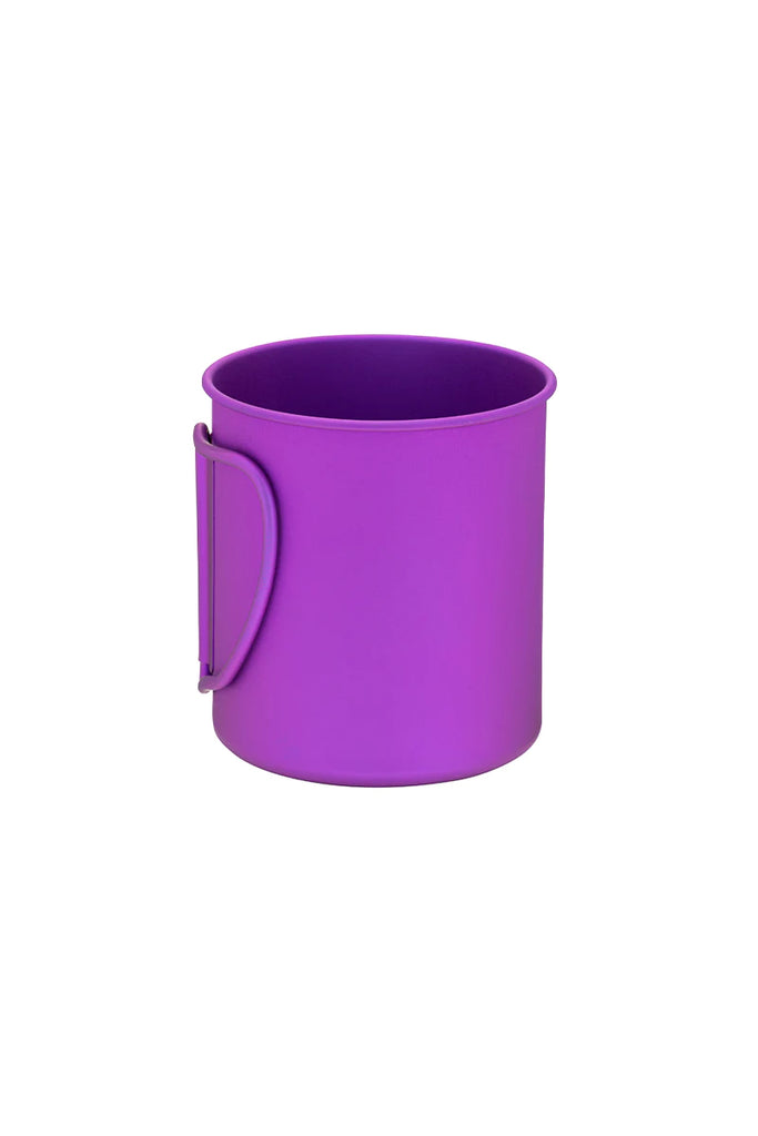 Titanium Single Wall 450 Coloured Mug - Tropic Purple
