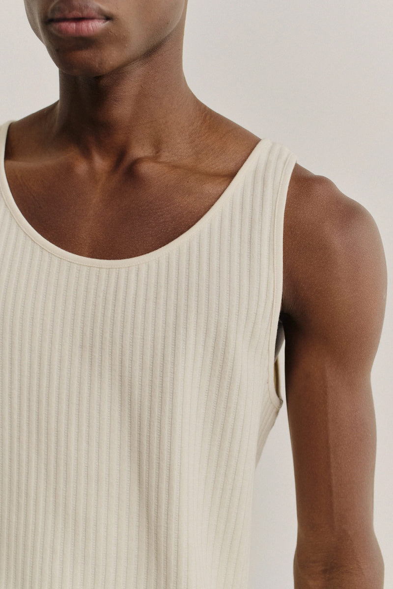 Tomaso Tanktop - Almond Ajour
