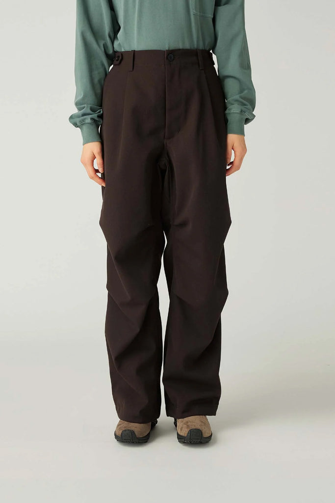 Hybrid Wool Pant - Dark Brown
