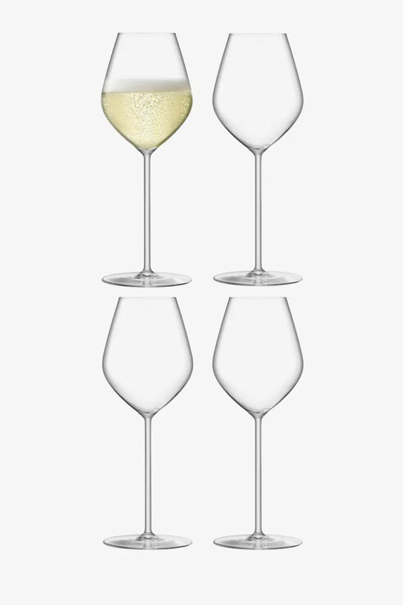 Borough Champagne Tulip Glass (285ml) - Set Of 4