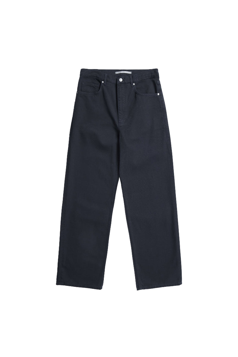 Korshavn Relaxed 5 Pocket Heavy Twill - Dark Navy