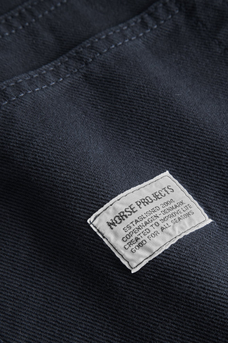 Korshavn Relaxed 5 Pocket Heavy Twill - Dark Navy