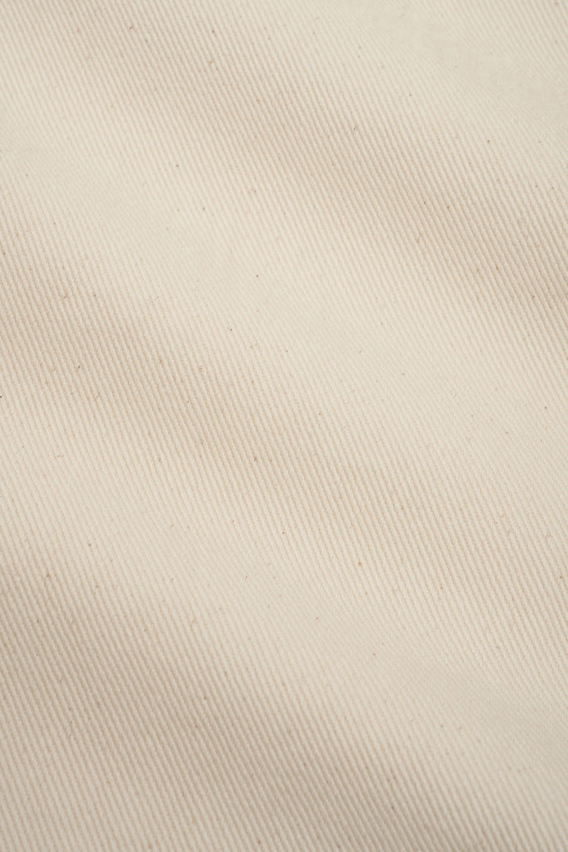 Utility Twill Straight Leg Trouser - Ecru