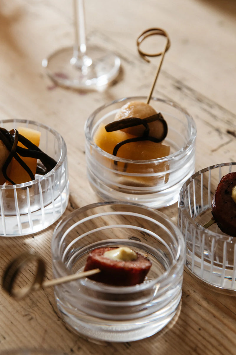 Row Votive - Vertical Lines