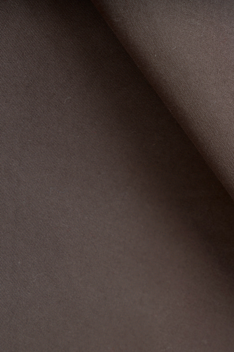 Micro Canvas Warmus Jacket - Brown