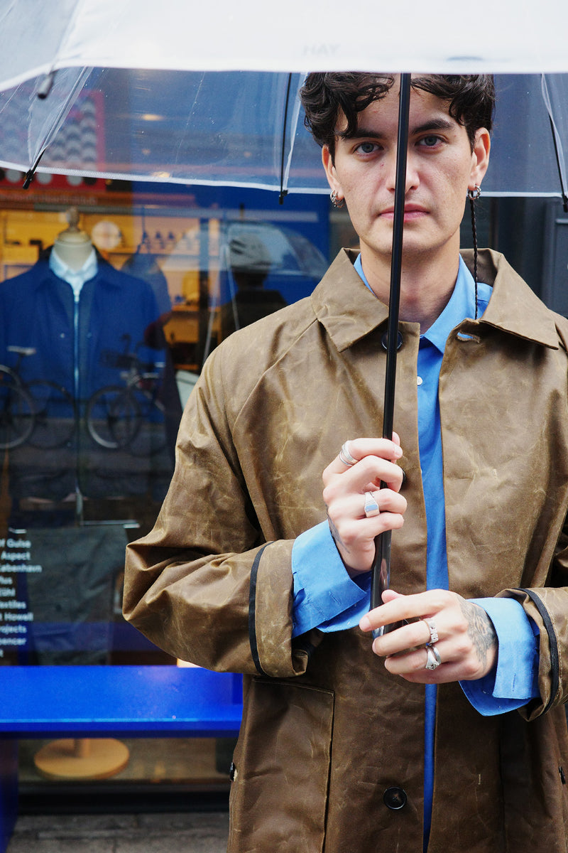 Artikel København A3 Oilskin Jacket - Waxed BCI Cotton