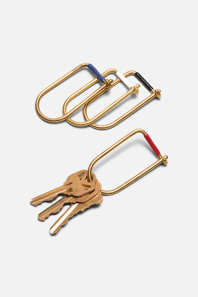 Wilson Keyring - Blue Enameled