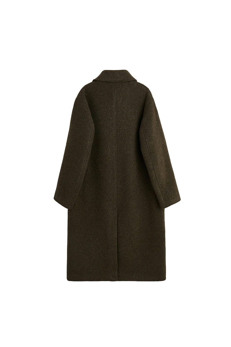 Winter Coat - Moss Green