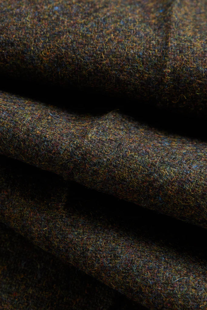 Wool Field Overshirt - Forest Green