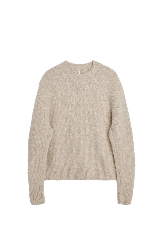 Yak & Alpaca Sweater - Beige