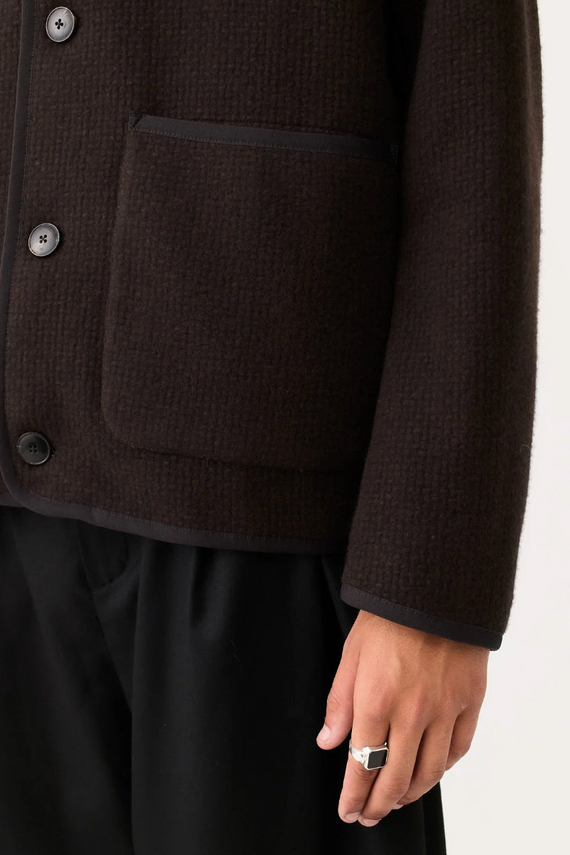 Yebra Jacket - Mahogany Tiles