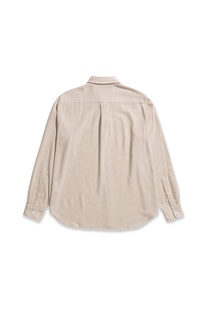 Algot Relaxed Wool Shirt - Ecru