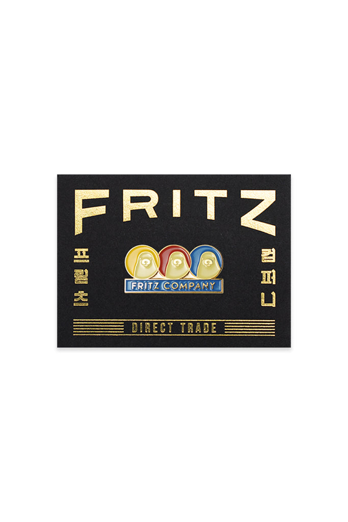 Fritz Badge - Seal Yellow, Blue & Red