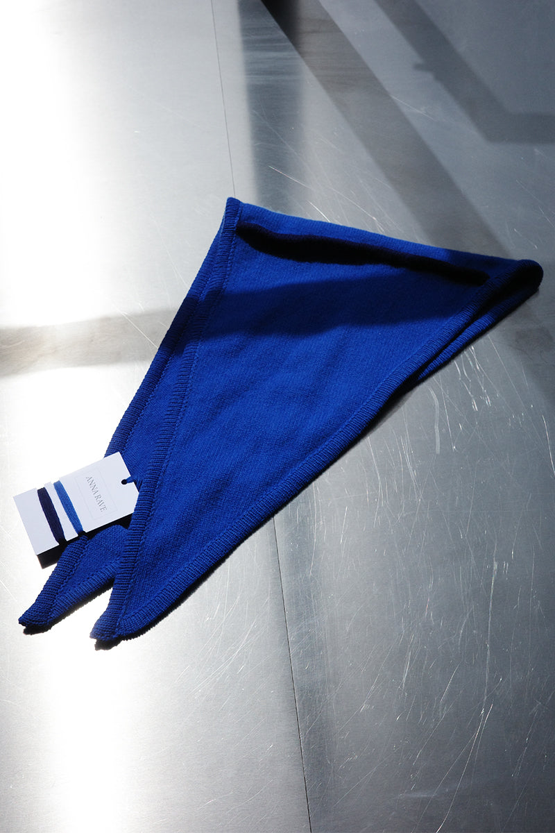 Anna Rave Bandana - Cobalt Blue (Small)