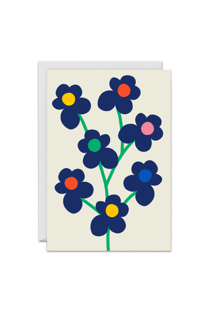 Flower Bouquet by Micke Lindebergh - Greeting Card
