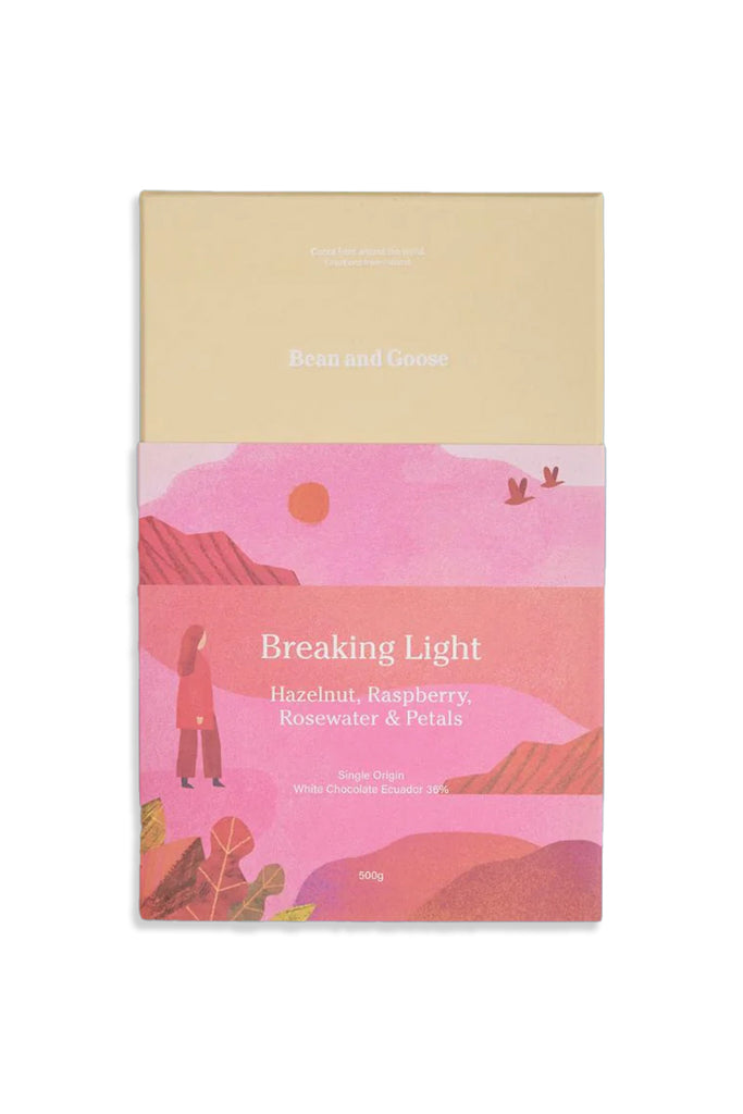 Sharing Slab White Chocolate - Breaking Light (500g)