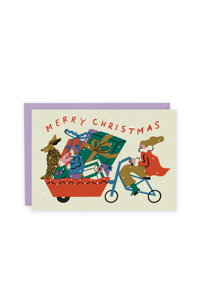 Cargo Bike Christmas by Rozalina Burkova