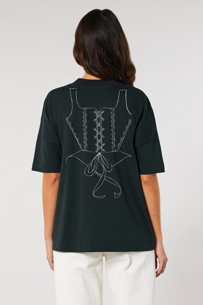 Corset Tee - Black