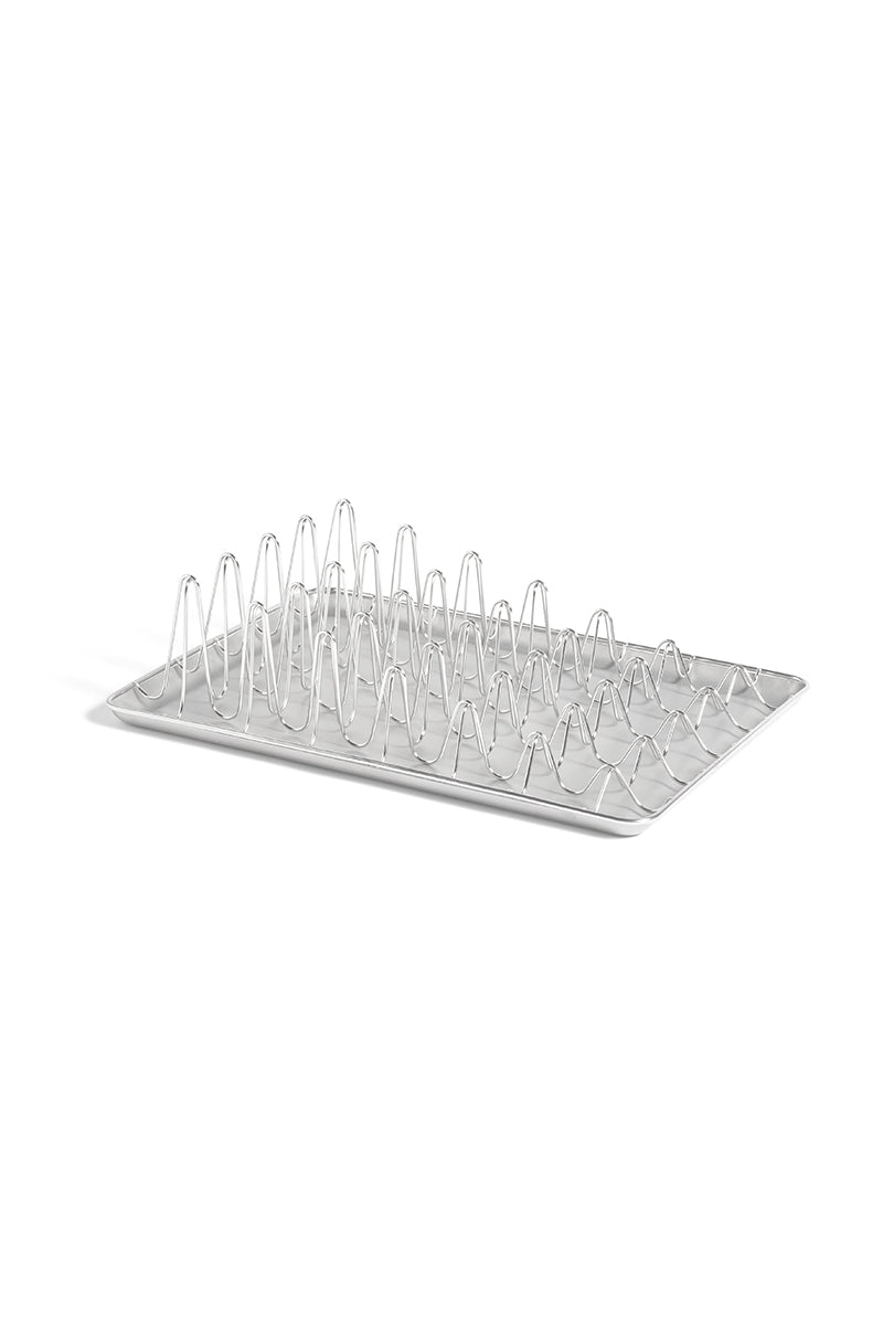 Shortwave Dish Rack - Stainless Steel