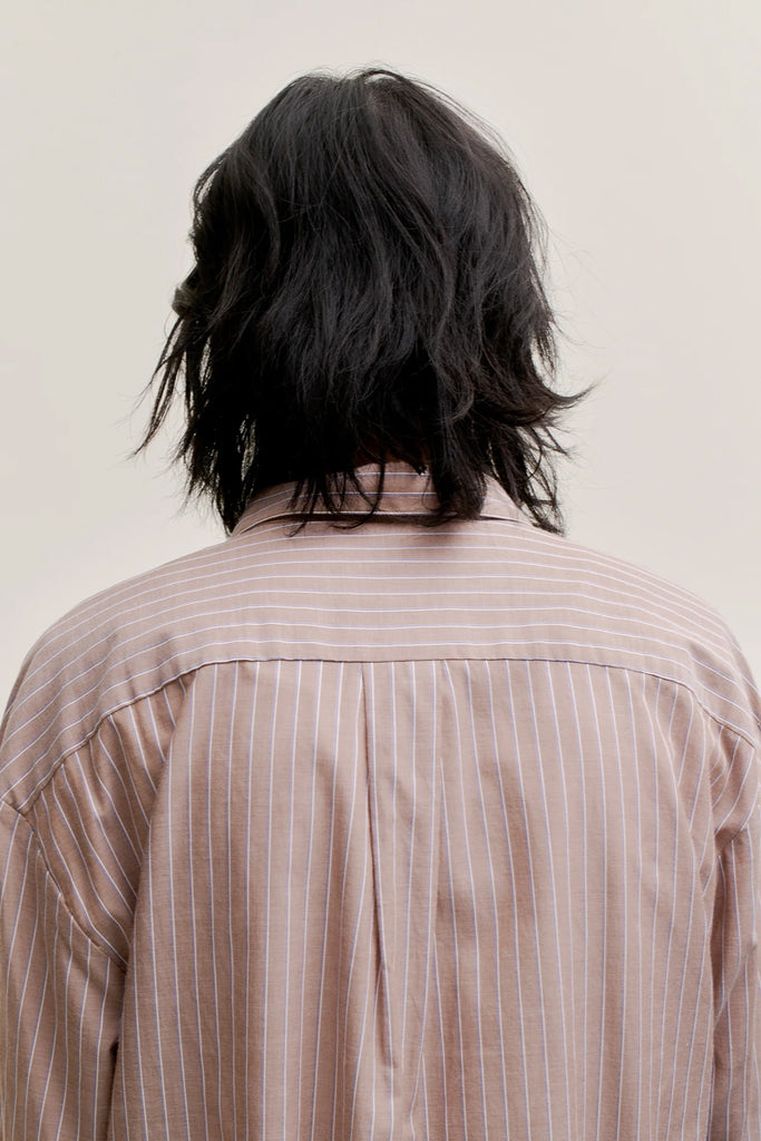 Gusto Shirt - Sand Stripe