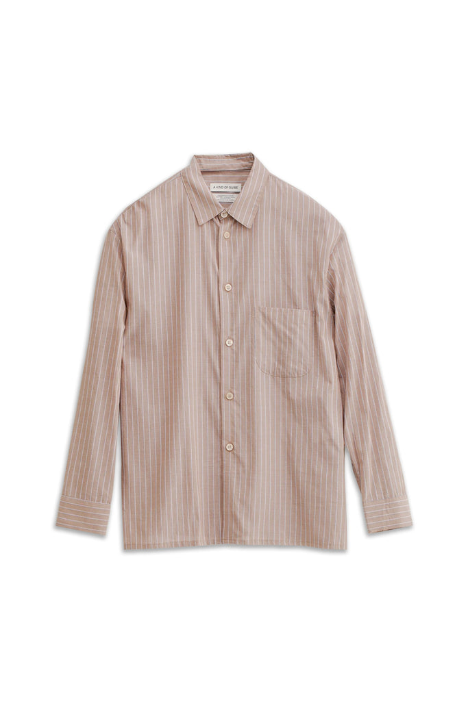 Gusto Shirt - Sand Stripe