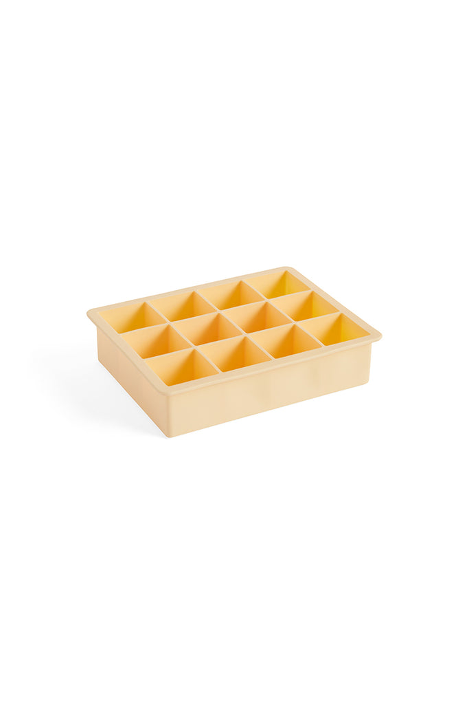 Ice Cube Tray Square (XL) -  Light Yellow