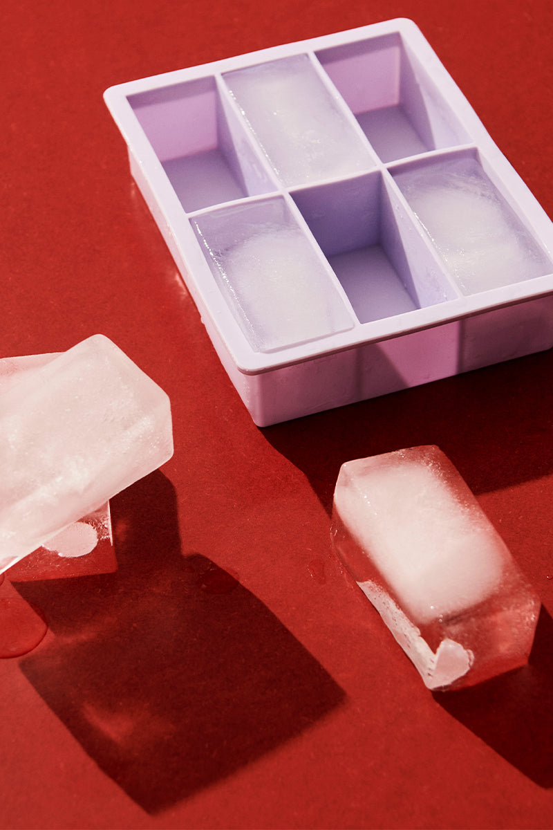Ice Cube Tray (6 Stick Cubes XXL) - Lilac