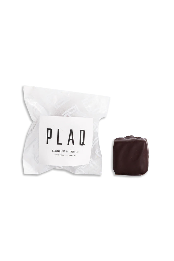 Plaq Chocolate Rock - Pure Black Chocolate with Praline Hazelnuts