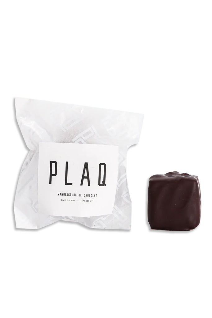 Plaq Chocolate Rock - Pure Black Chocolate with Praline Hazelnuts