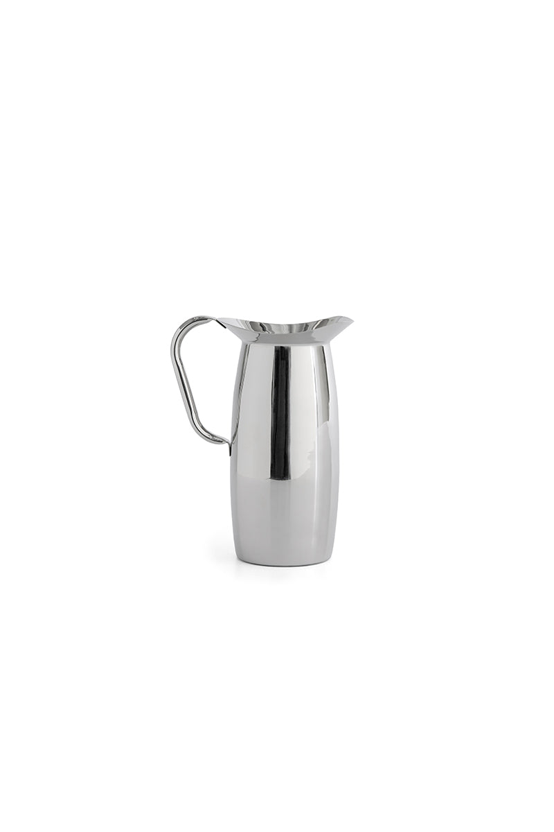 Indian Steel Pitcher Tall - Stainless Steel