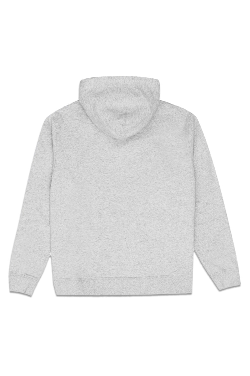 Hooded Sweat Cotton Fleece - Athletic Grey