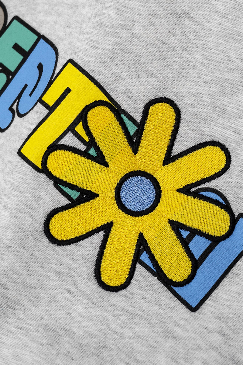 Hooded Sweat Cotton Fleece - Athletic Grey