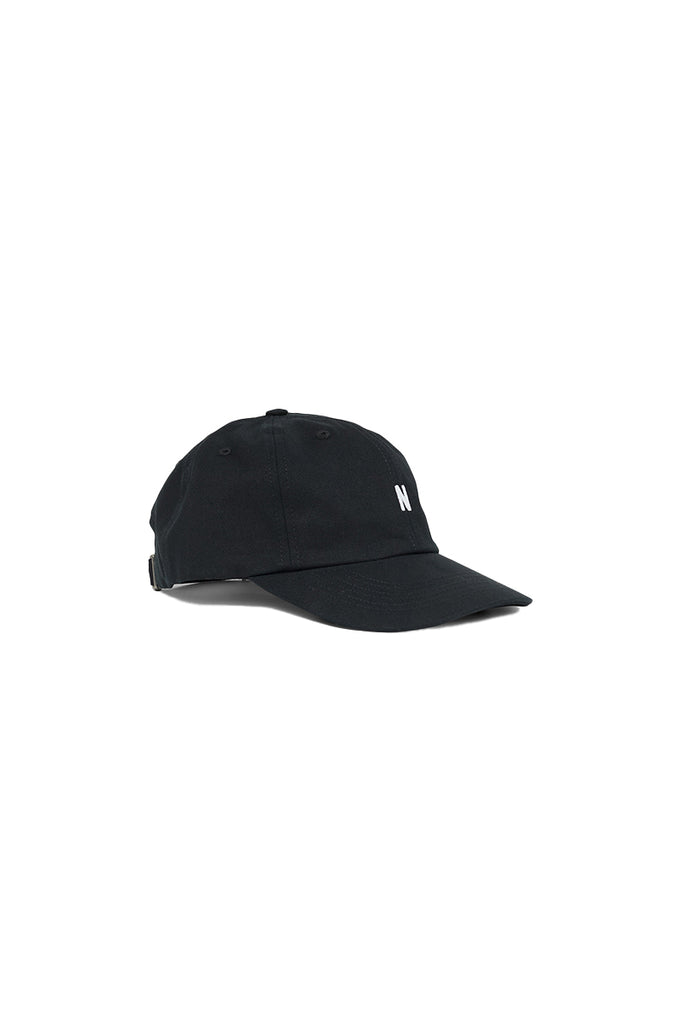 Twill Sports Cap - Black