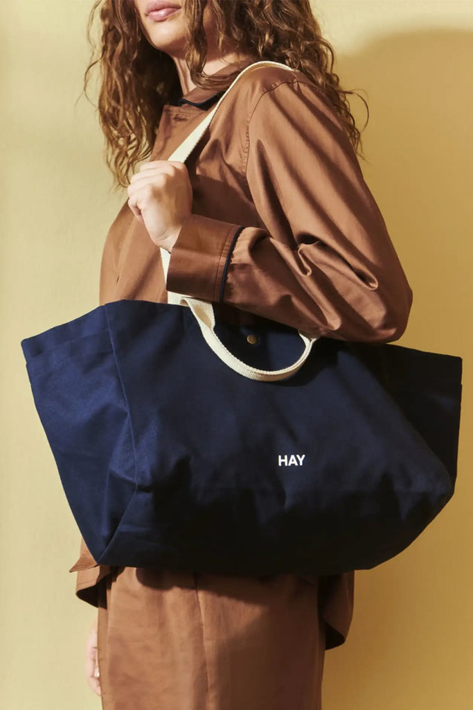 HAY Weekend Tote Bag Small - Midnight Navy