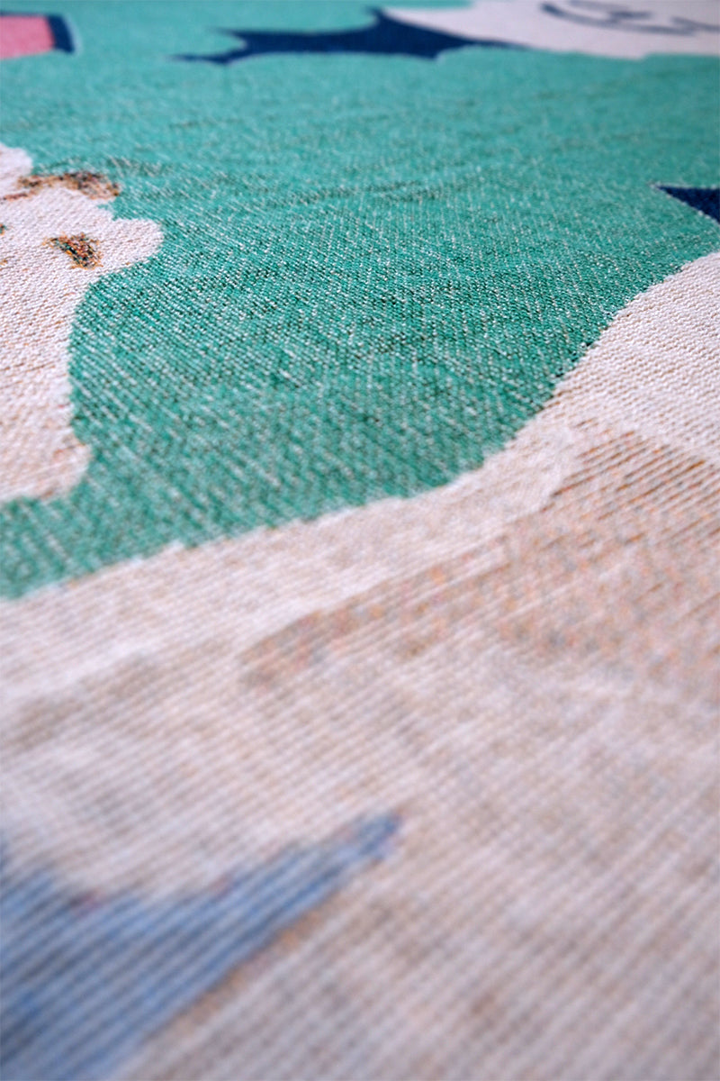 Happy Home - Woven Blanket (50 x 60 inches)