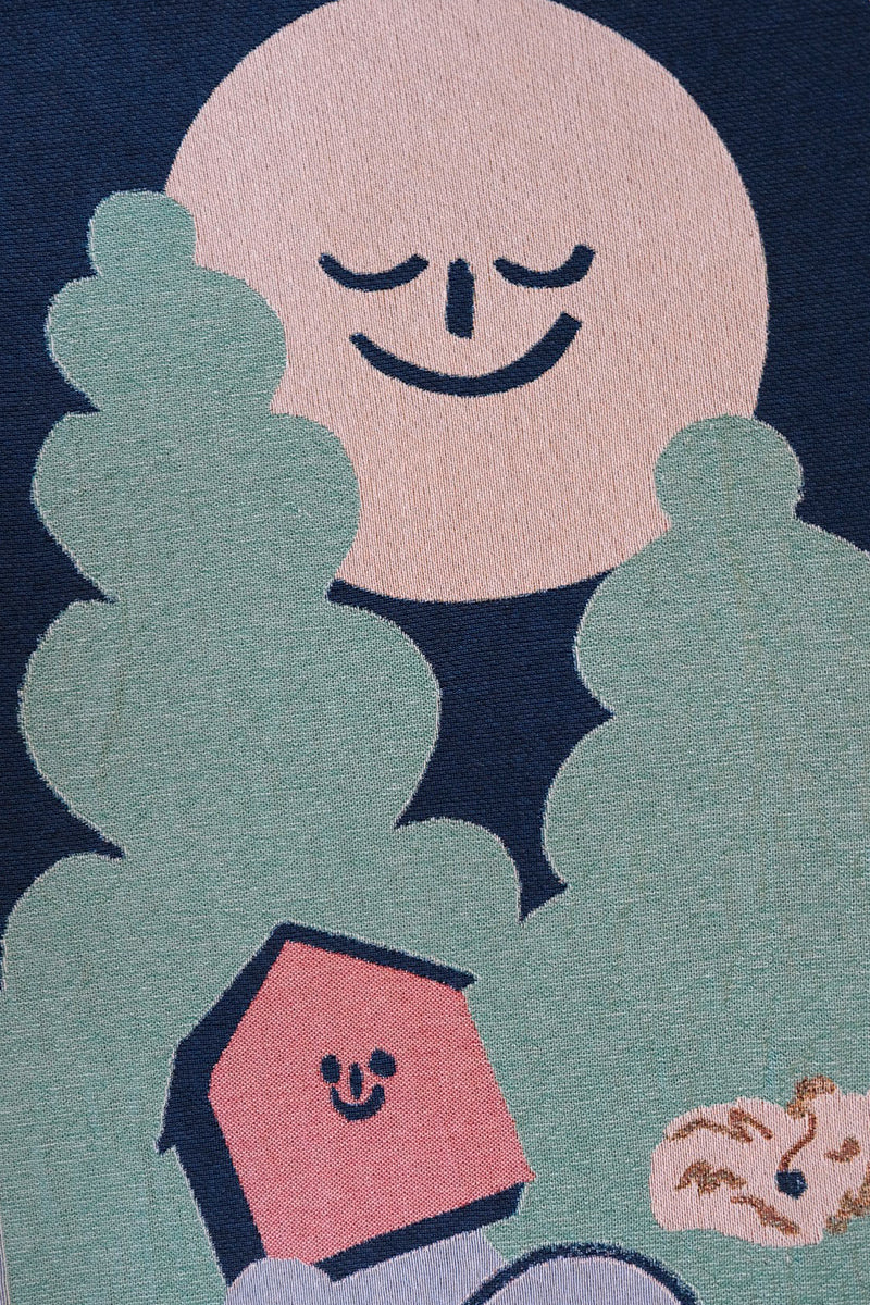 Happy Home - Woven Blanket (50 x 60 inches)