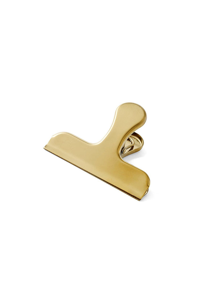 Clip Clip With Handle - Brass