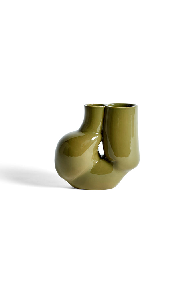 W&S Vase - Chubby Olive Green