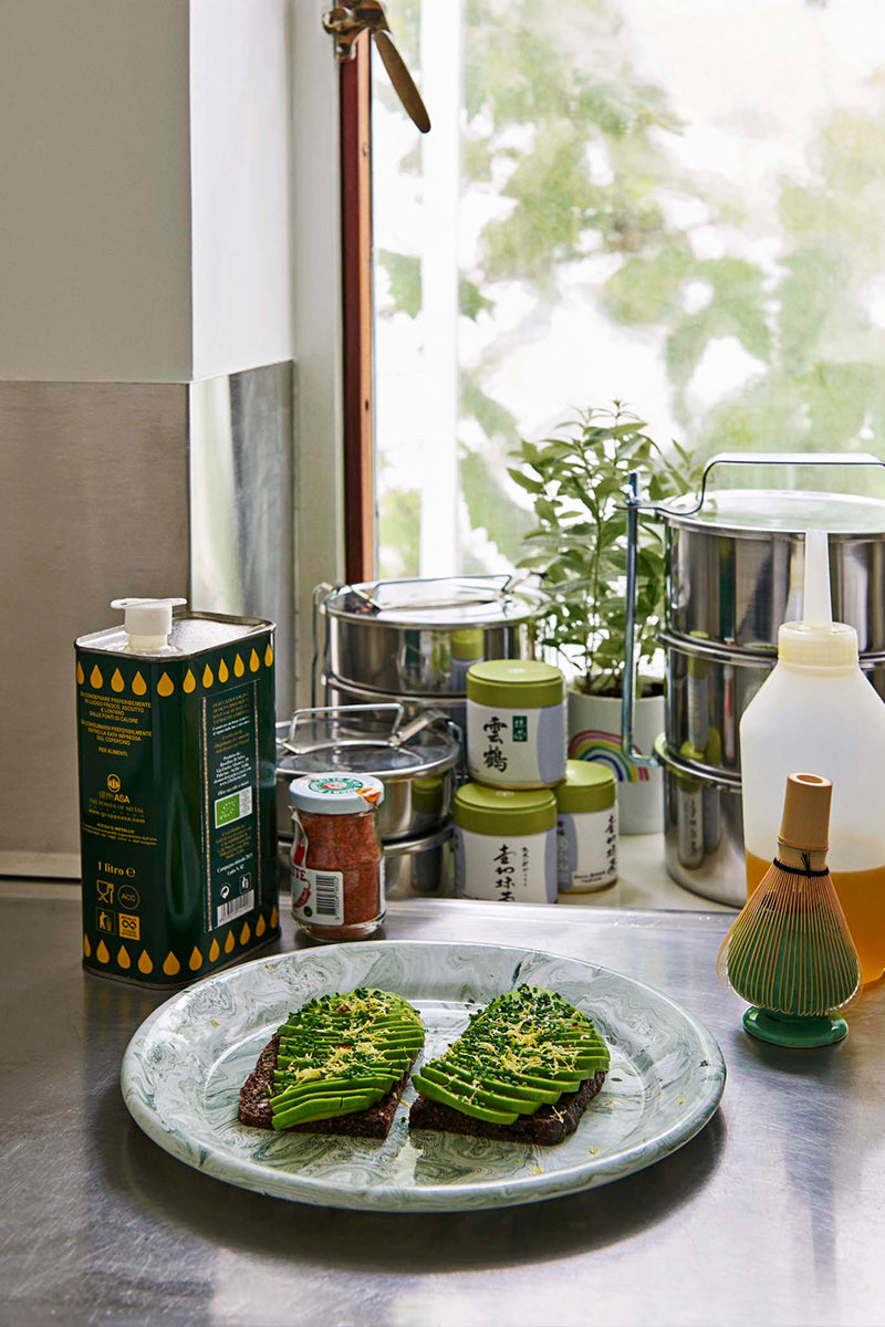 Soft Ice Dinner Plate - Green