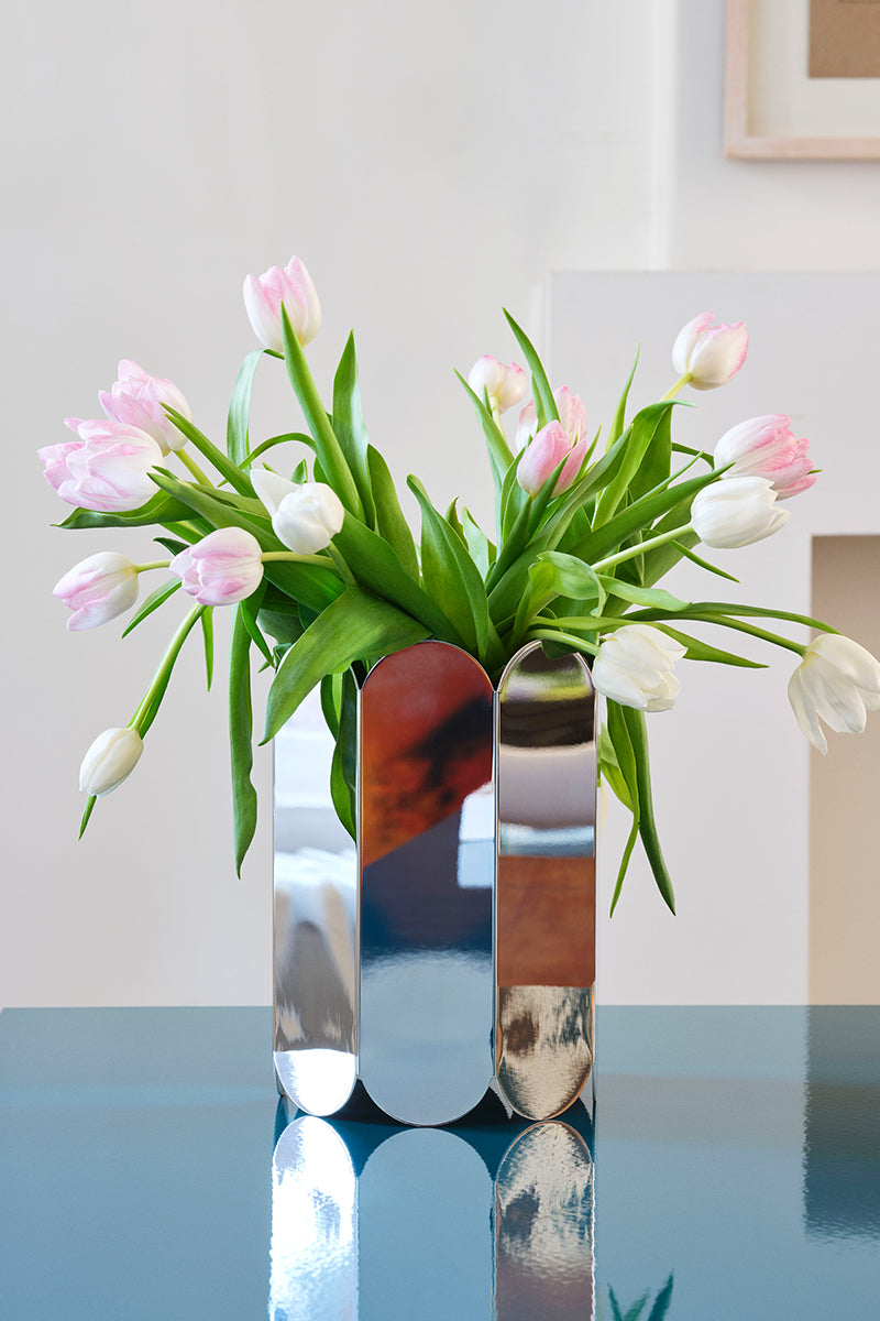 Arcs Vase - Mirror