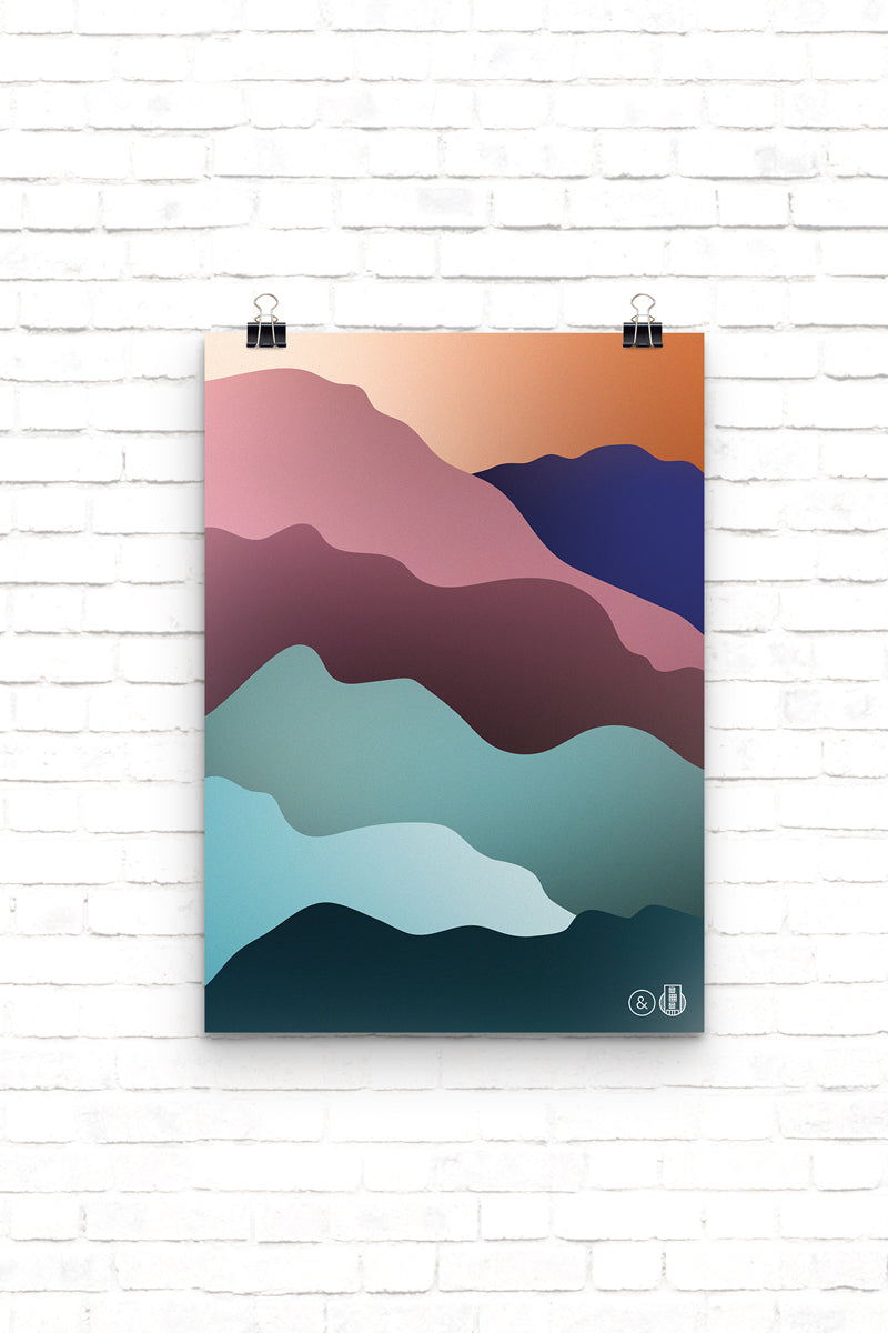 Summer Lines - Seasonal Print