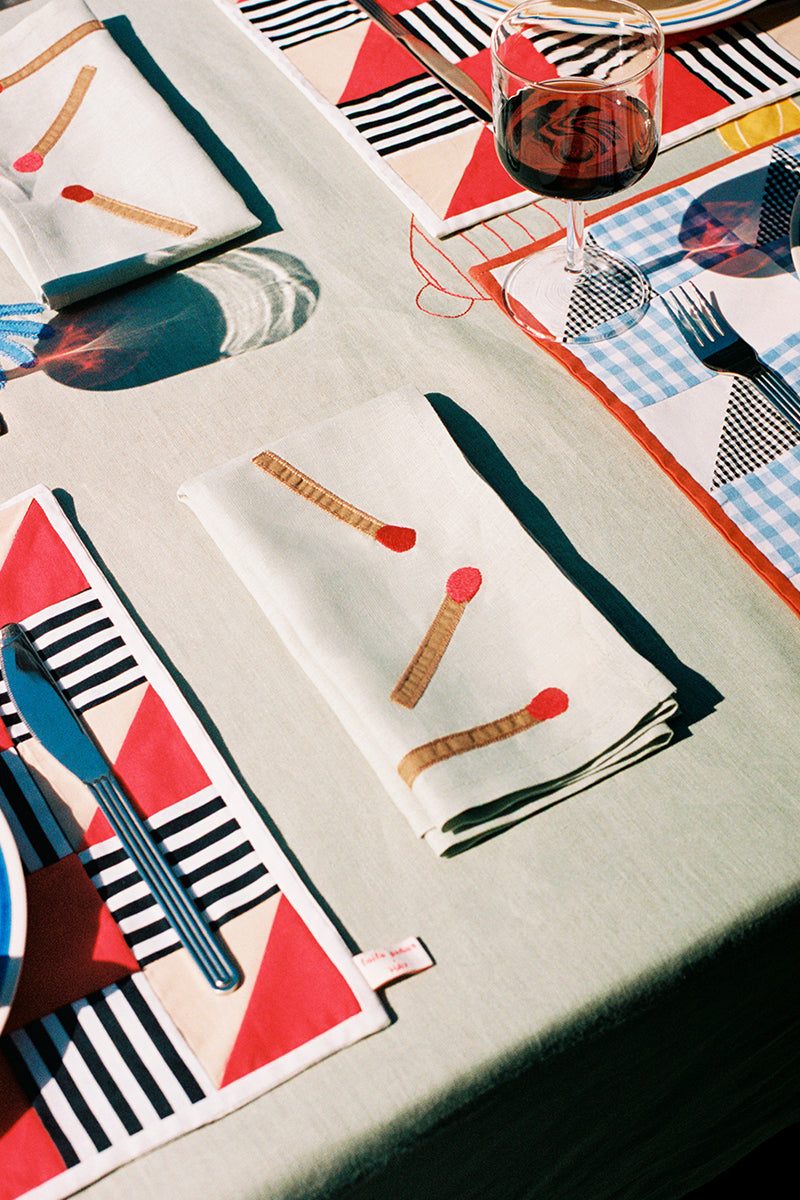 Sobremesa Napkin Set of 4 - White (W45 x L45)