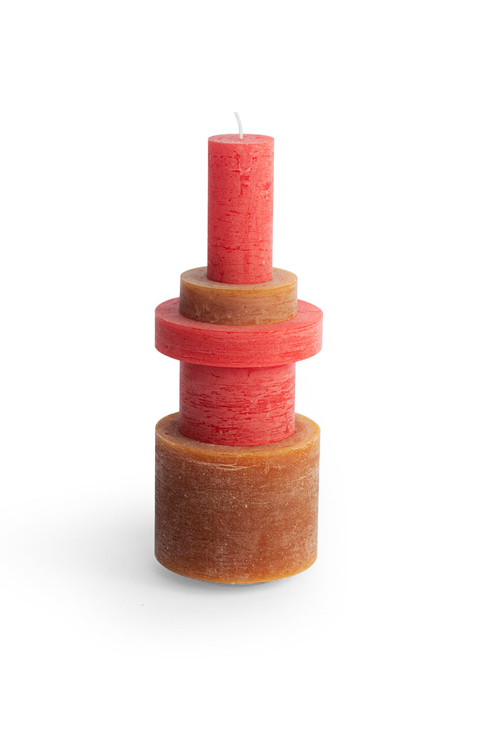 Candle Stack 4 - Red