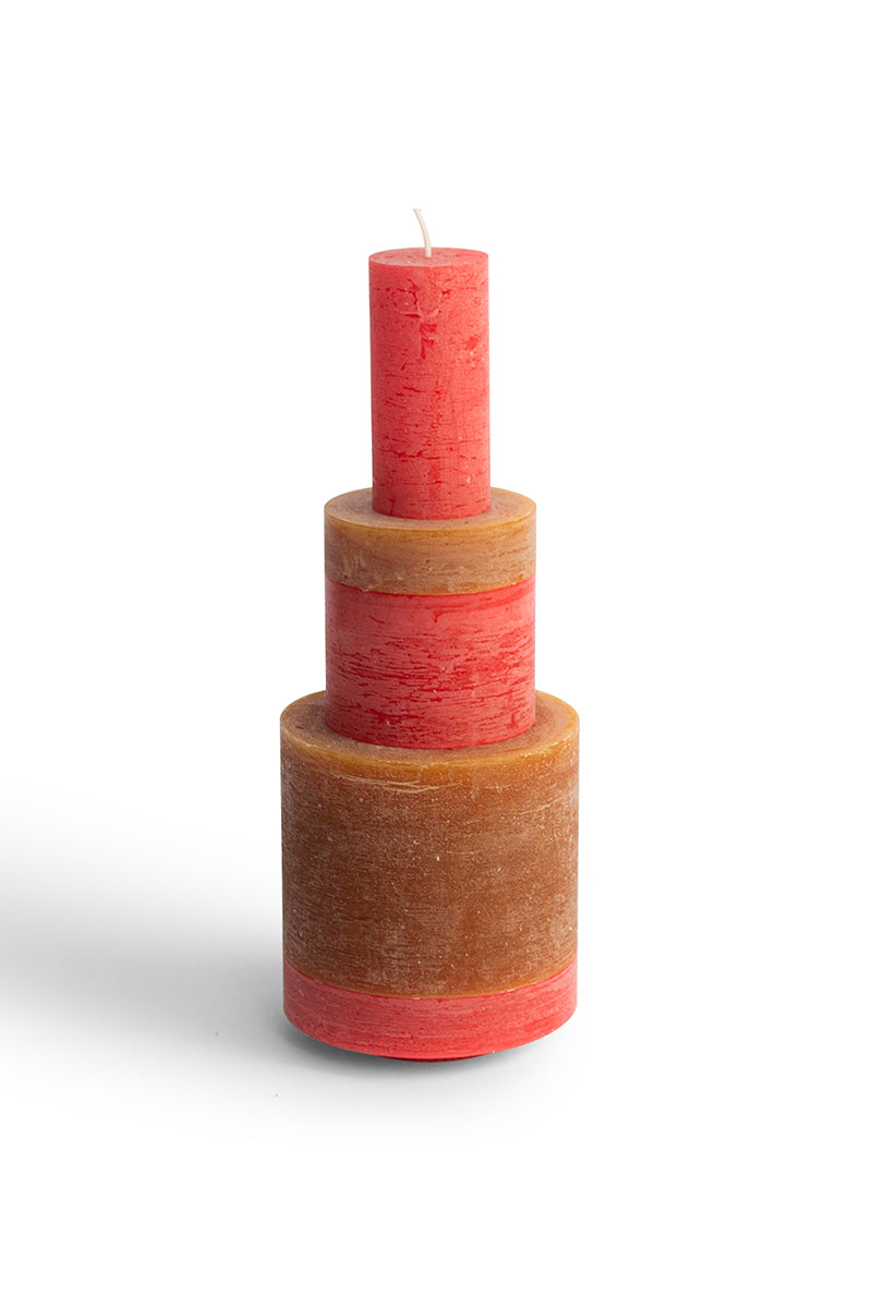Candle Stack 4 - Red